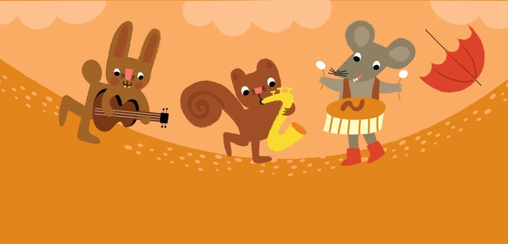 Herfstnootjes, autumn songs in Dutch for two to four year olds