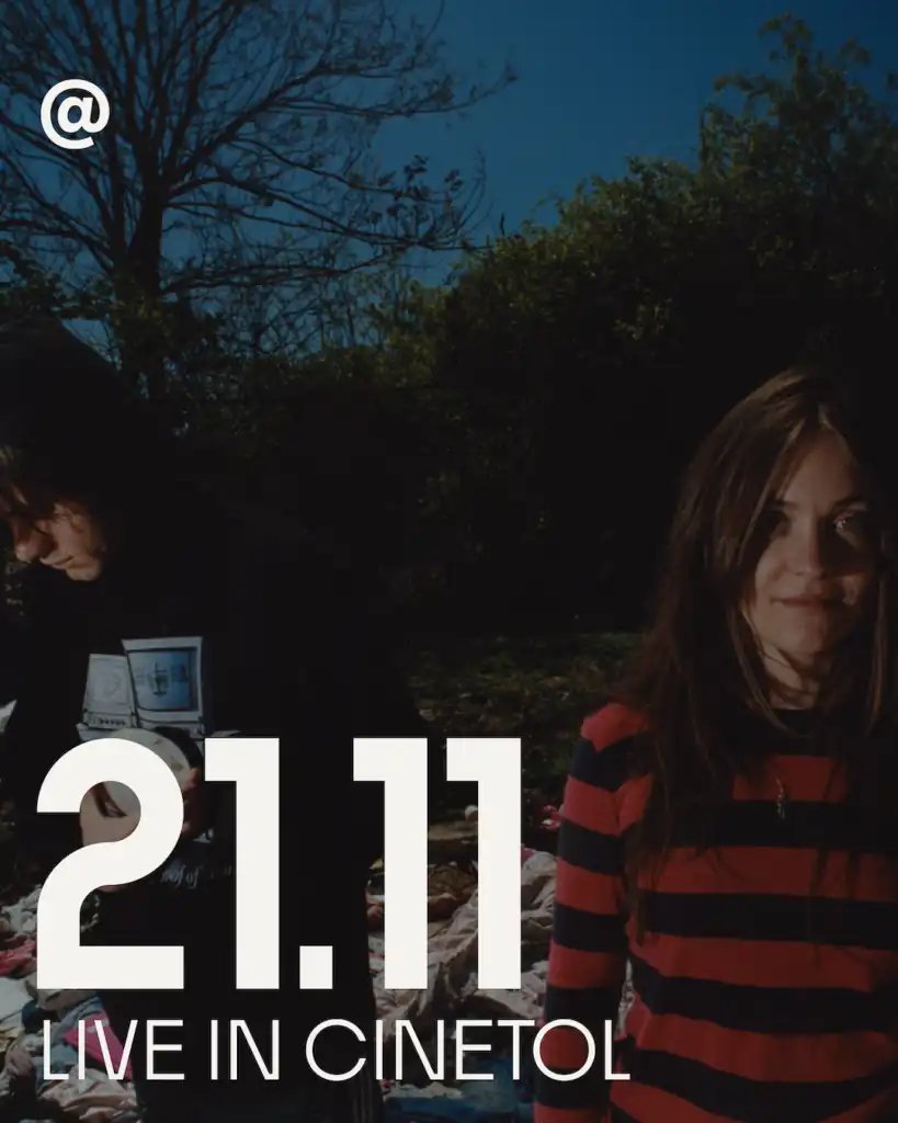 East Coast indie duo @ at Cinetol