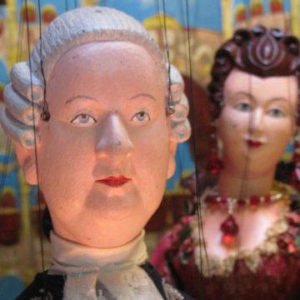 Linden-wood puppets stage Mozart’s De Impresario