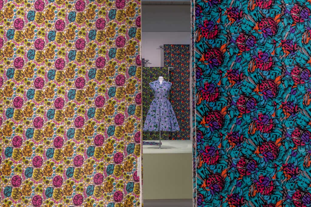 Cobra artists’ textile patterns move from paintings to fabric