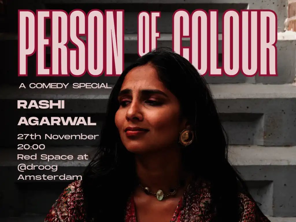 Rashi Favier performs Person of Colour at Droog