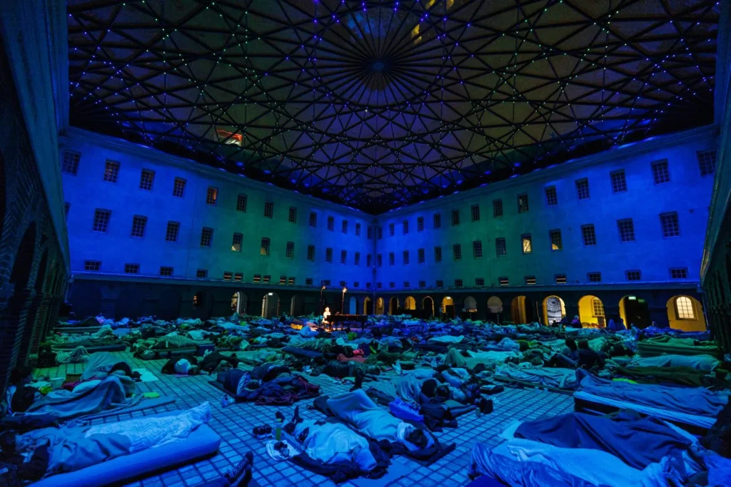 Ligconcert under thousands of lights at Het Scheepvaartmuseum