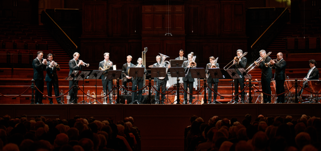 Concertgebouworkest brass players perform The Nutcracker