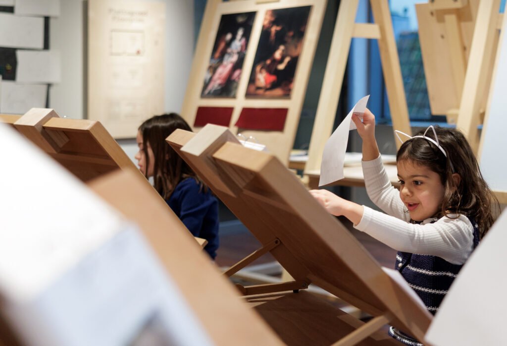 Rembrandt’s paint and etching methods, shown free with museum entry