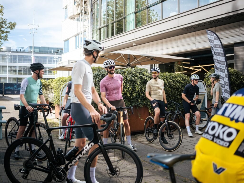 Early morning 50-kilometre group ride for 24 uur Zuid