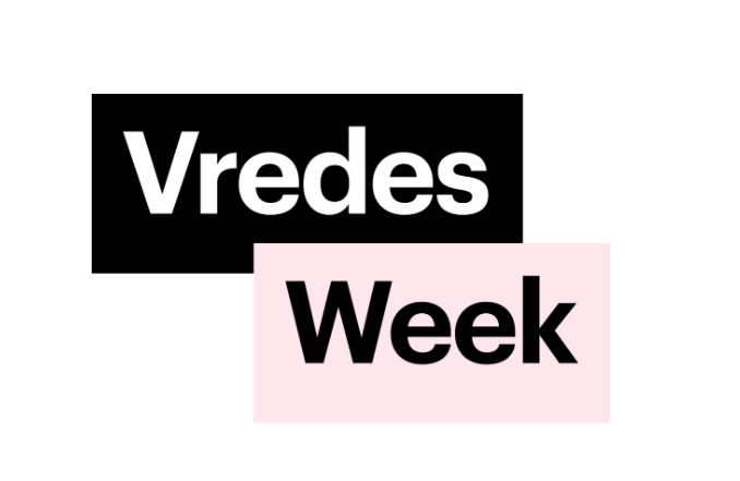 Journalist Bram Vermeulen addresses Nationale Vredesweek 2026