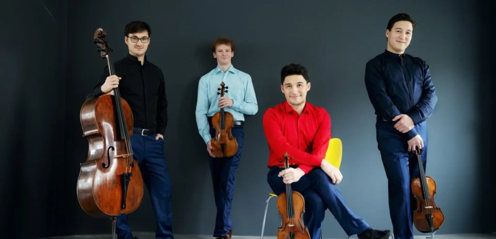 Schumann Quartett plays Brahms, Haydn, and Philip Glass