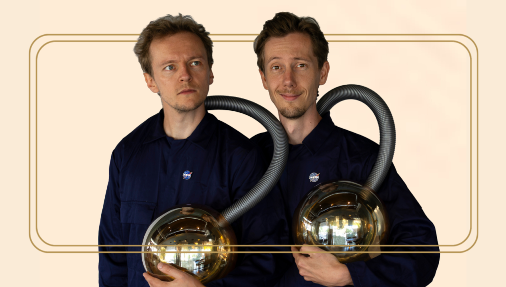 Team Laika’s musical comedy set Ruimtepuin at Scala