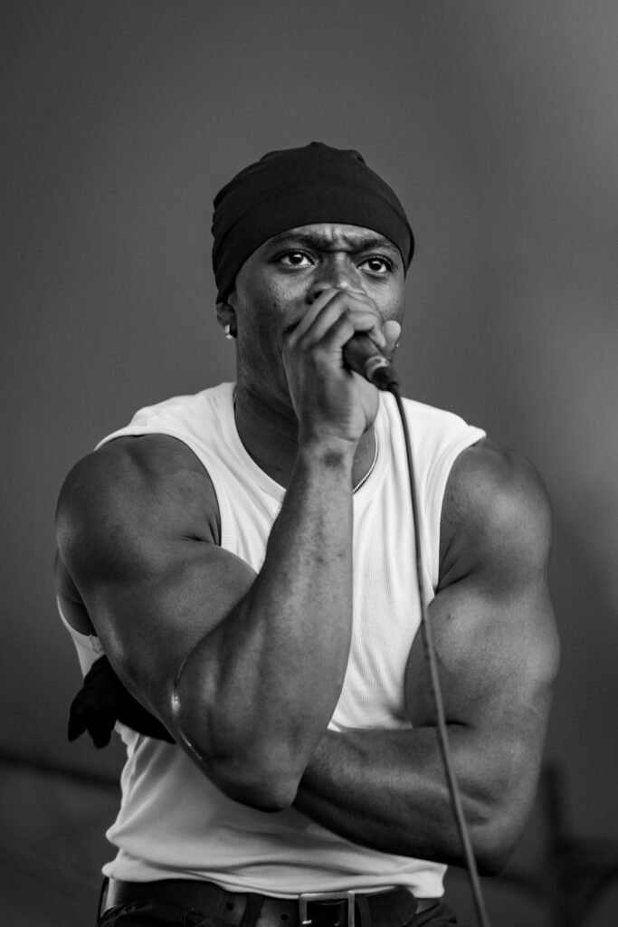 Alternative UK rap with V.I.C in the Paradiso upstairs room