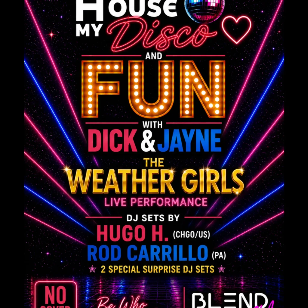 House My Disco brings The Weather Girls live to Bar Blend