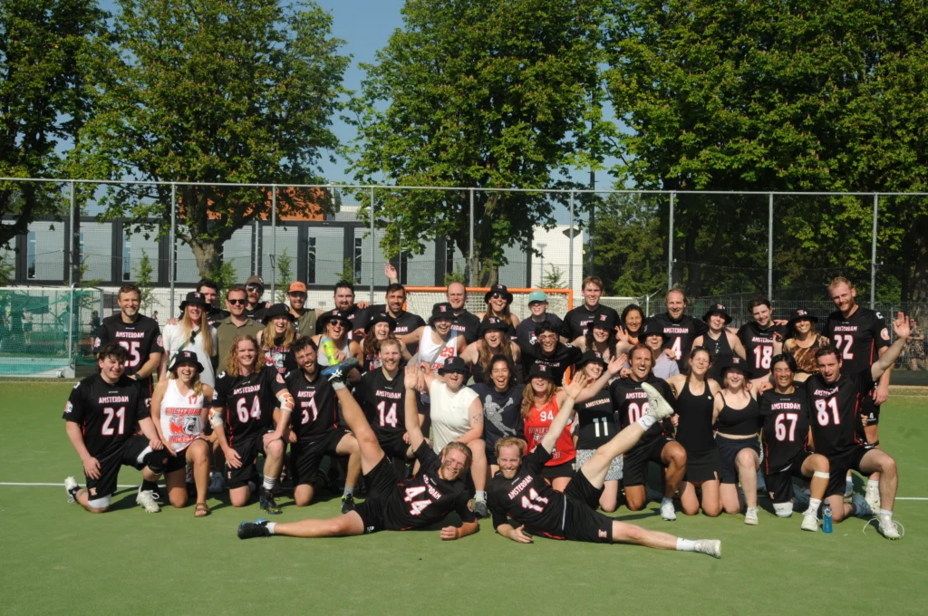 Try lacrosse on the turf with the Amsterdam Lions