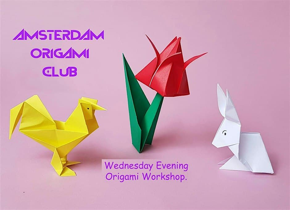 Amsterdam Origami Club at OBA CC Amstel