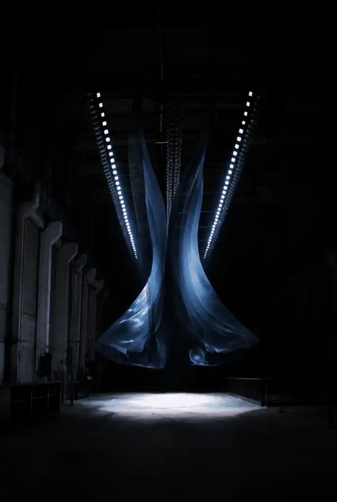 EINDER audiovisual installation for ADE at De Centrale Markthal