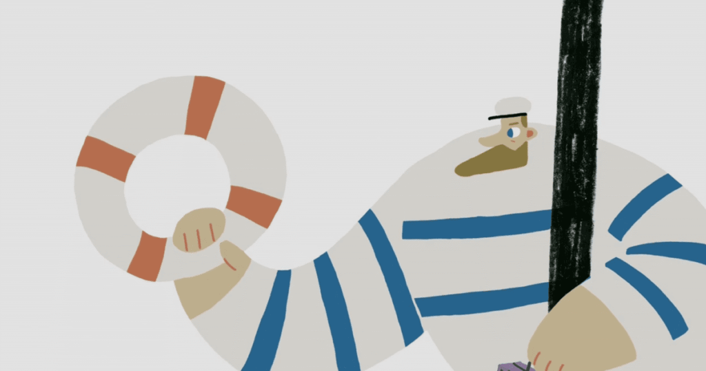 Short French animations and supervised play at Cinemini