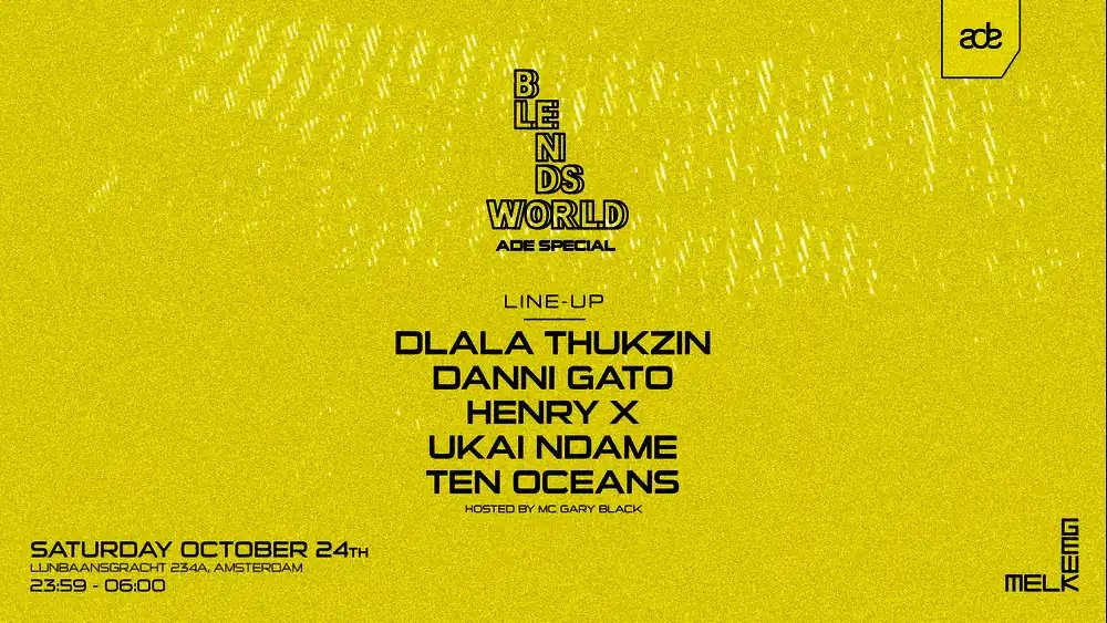 Afrohouse and Afrotech all night with Blendsworld