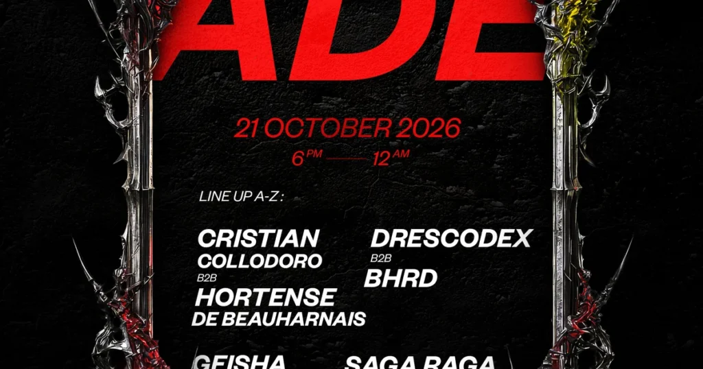 Industrial techno and schranz with four underground collectives