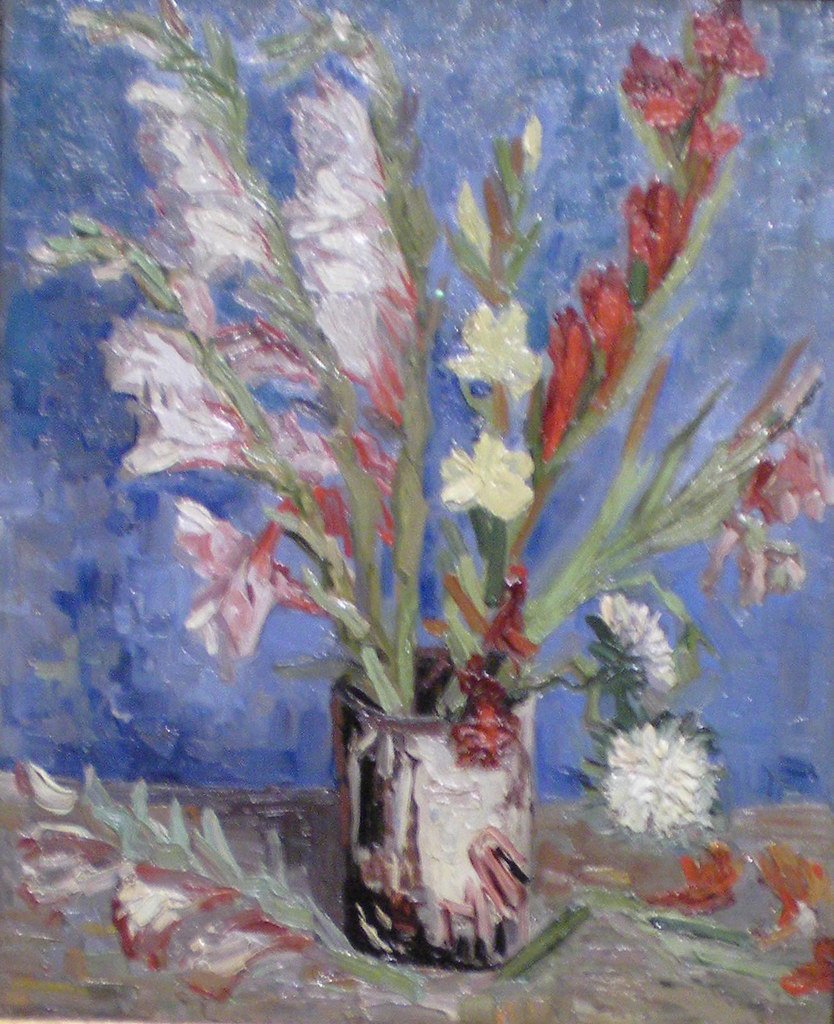 Paint using Van Gogh’s brush techniques