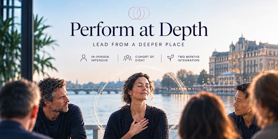 Leadership cohort Perform at Depth opens on Weteringschans