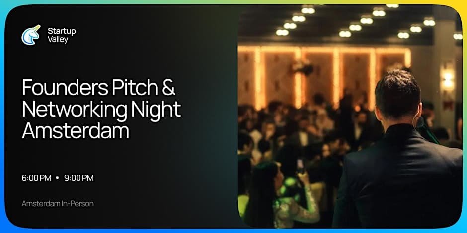 Five-minute business ideas at Founders Pitch & Networking Night