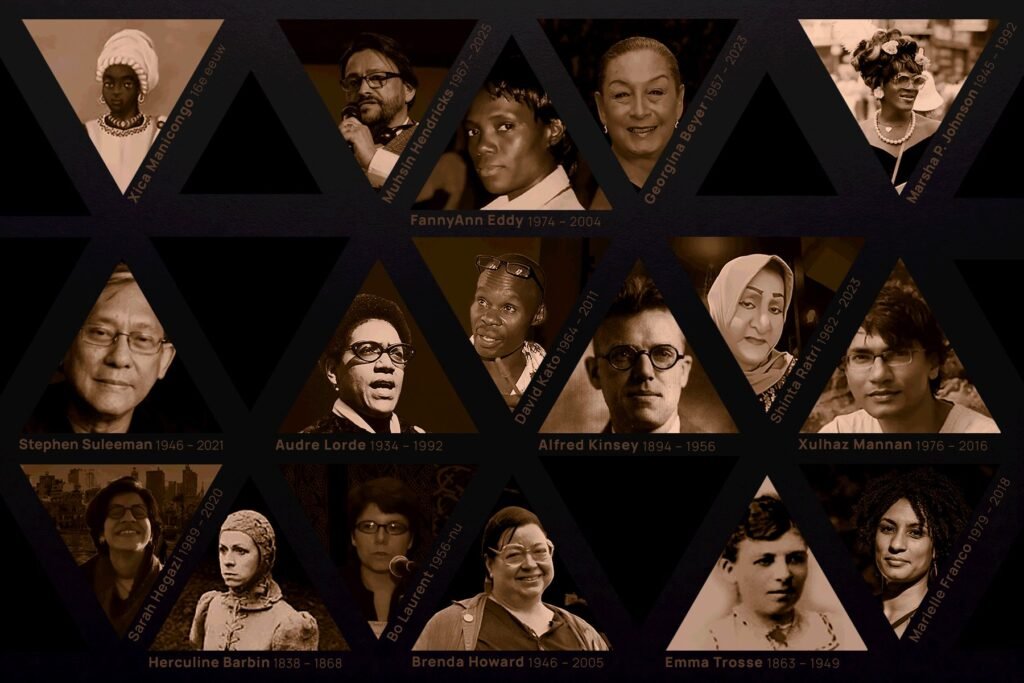 IHLIA Walk of Pride exhibition at the central library