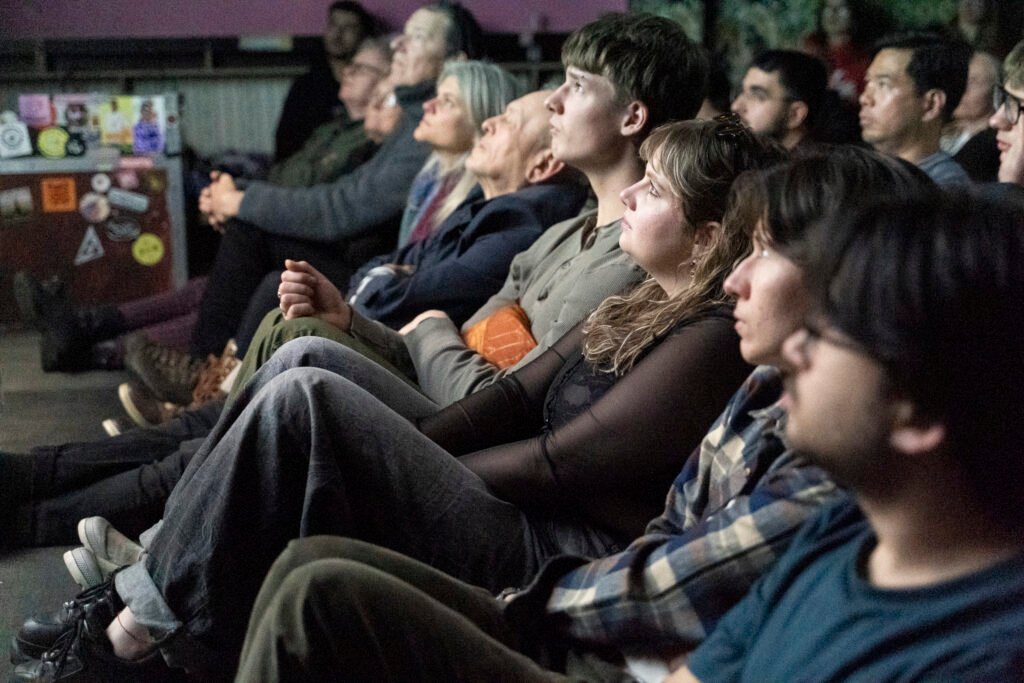Cinemanita cinema screening with knitting circles and DJs