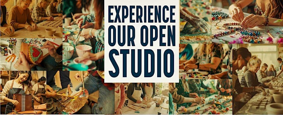 Self-guided craft experiments at Open atelier