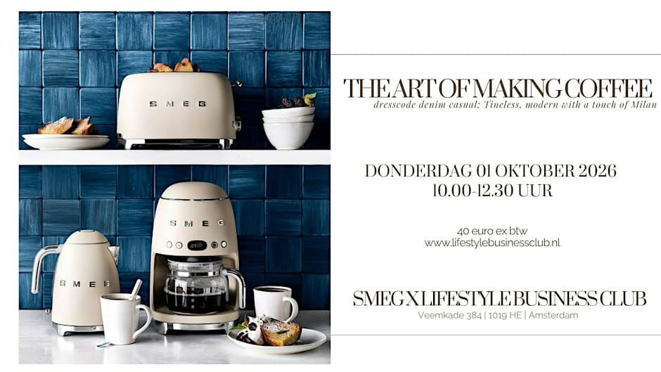 The Art of Networking & Making Coffee, with a barista workshop