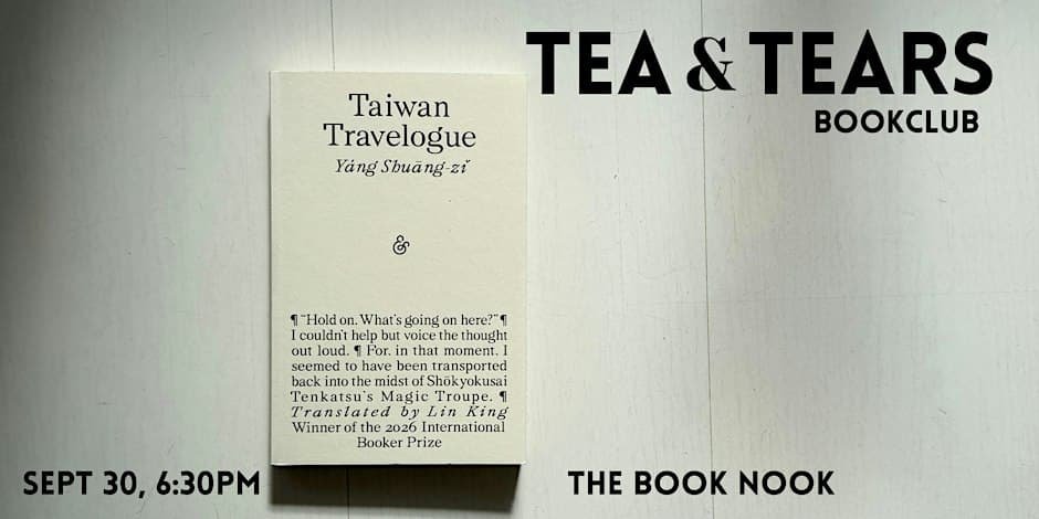Tea & Tears Bookclub reads Taiwan Travelogue