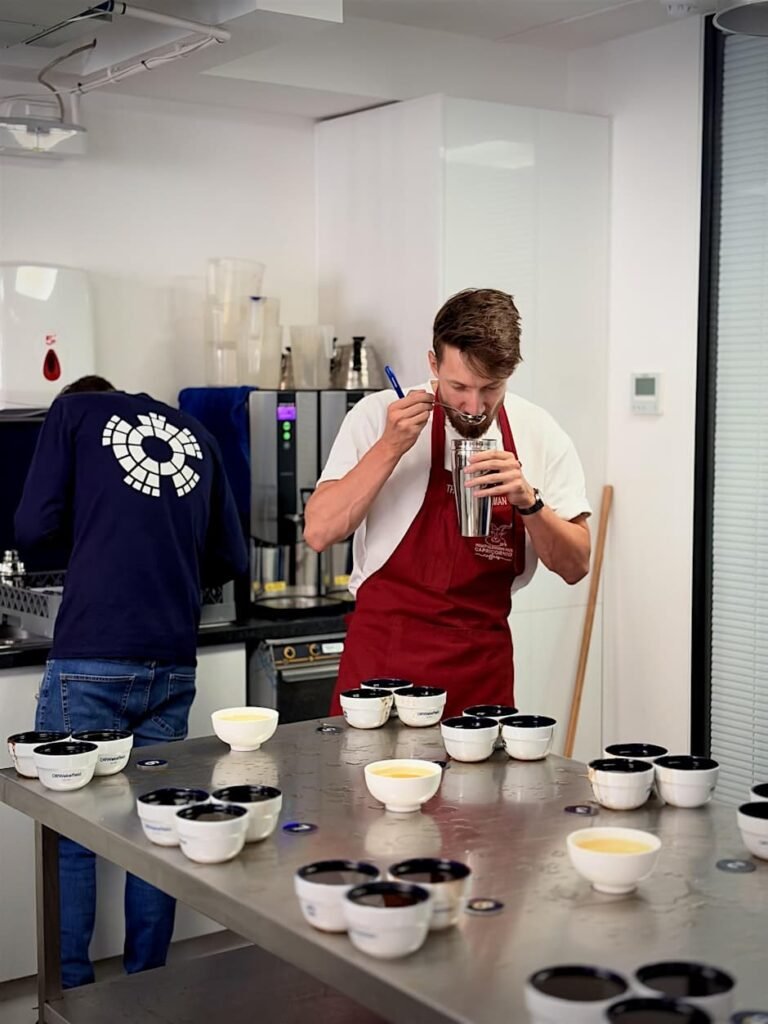 Coffee cupping with World Coffee Research