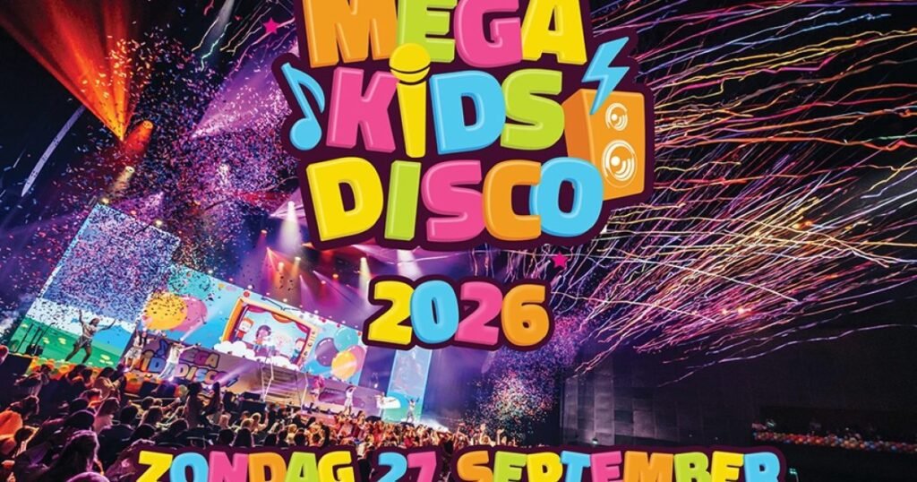 Arena dance party at Mega Kids Disco