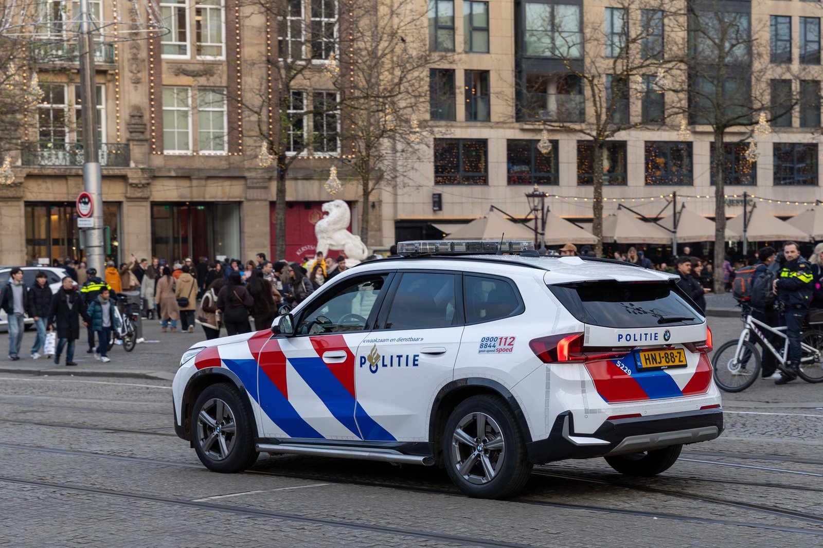 Police use drones to fine traffic violators