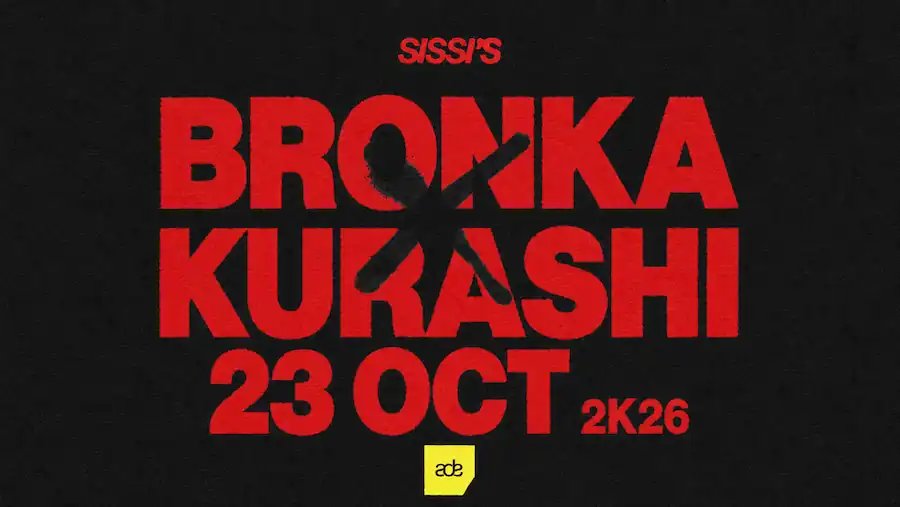 Brazilian funk and electronic club sounds with Bronka and Kurashi