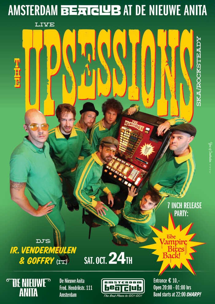 Amsterdam BeatClub hosts ska legends the Upsessions