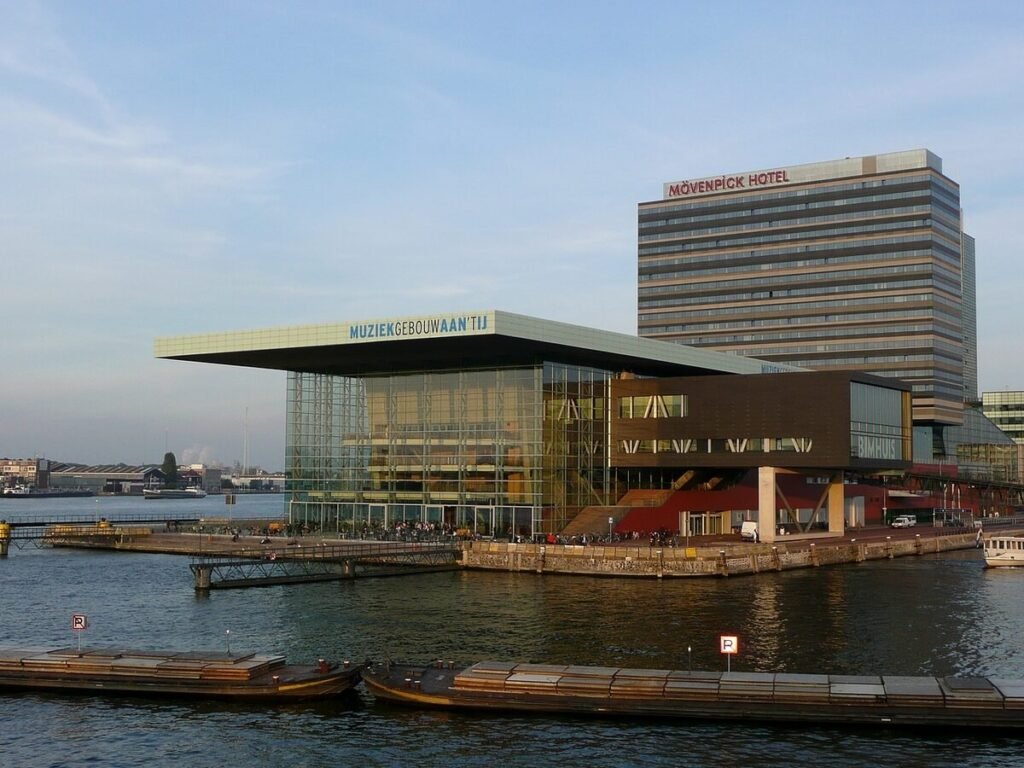 Behind-the-scenes architectural walk through Muziekgebouw