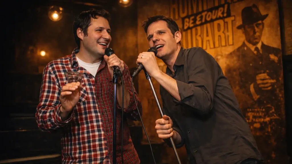 Thursday karaoke on the Zeedijk: old songs, new voices
