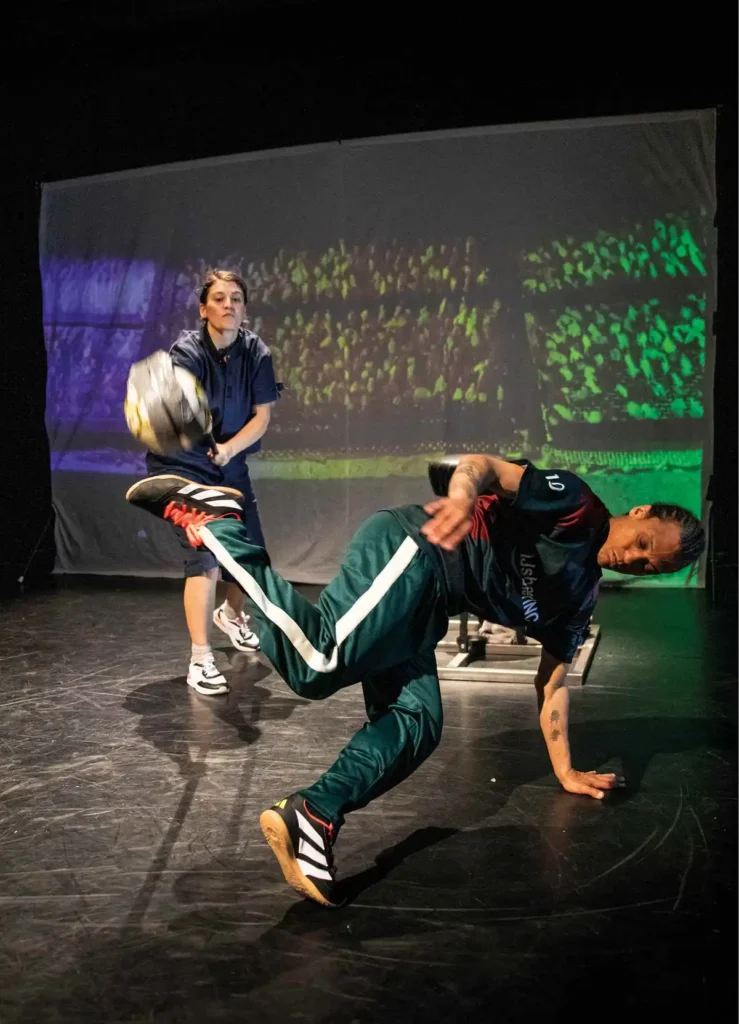 Free family adventure STORM mixes football and dance