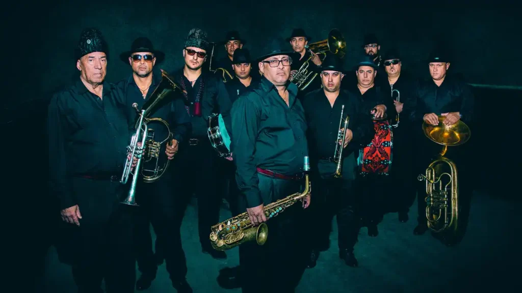 Fast Balkan brass from Fanfare Ciocărlia, a Romanian village band