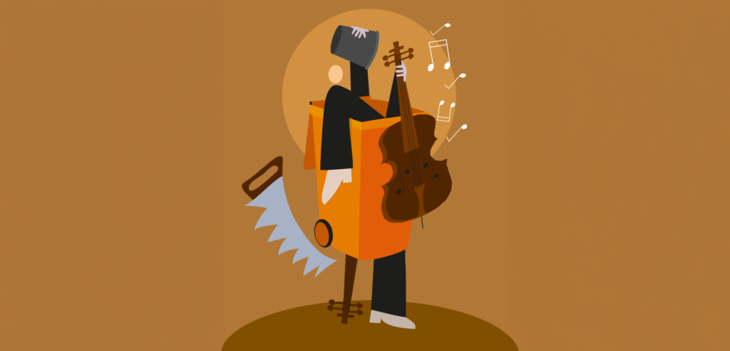 Cello Cello plays OUD! with discarded objects and classical music