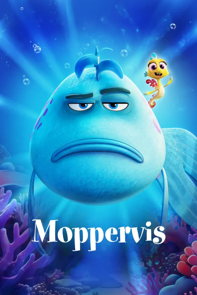 Animated family film about a grumpy fish, spoken in Dutch