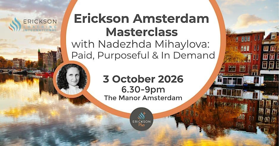 Paid, Purposeful and In Demand: a masterclass for coaches