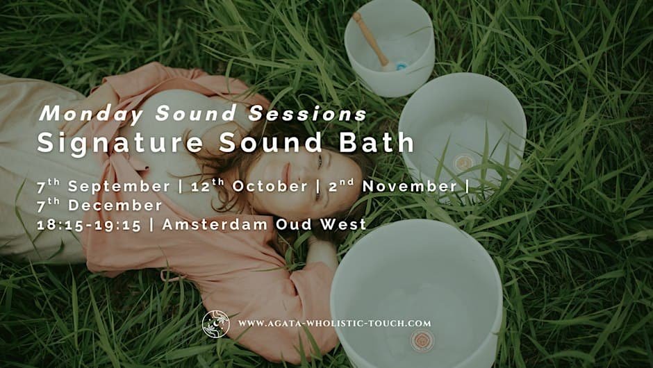 Signature Sound Bath with Bowls, Gong and Drums