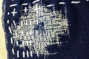 Boro Mending and Sashiko Stitching, with a Take-Home Kit