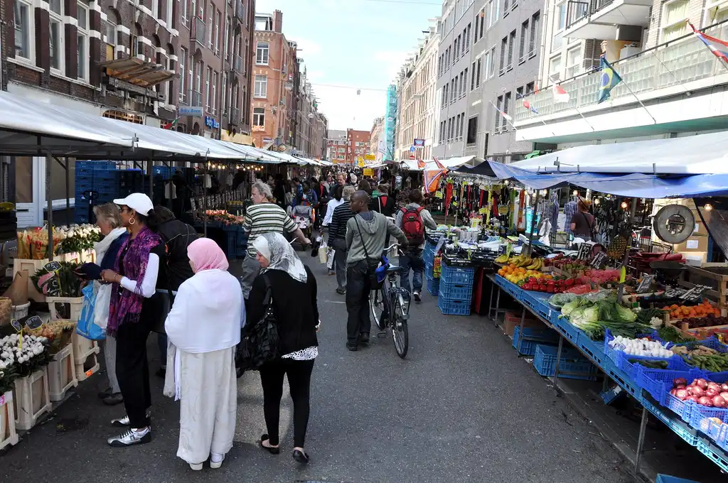 Ten Katemarkt in Amsterdam