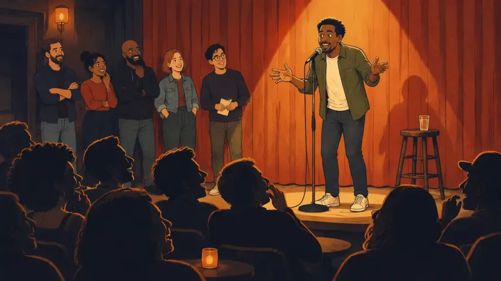 Masters of Comedy, a Dutch-language stand-up line-up by the IJ